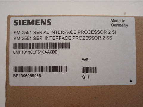 SIEMENS 6MF1013-0CF51-0AA0