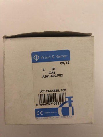 KRAUS & NAIMER CA4 A201-600 FS2